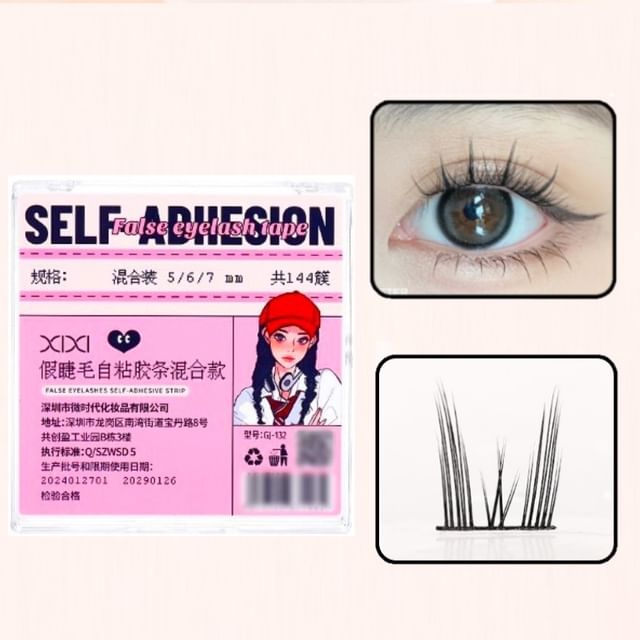xixi-False Eyelashes Self-adhesive Strip