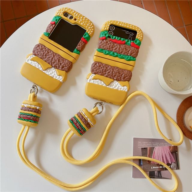 Hamburger Phone Case - Samsung Flip Hamburger Phone Case - Samsung Flip