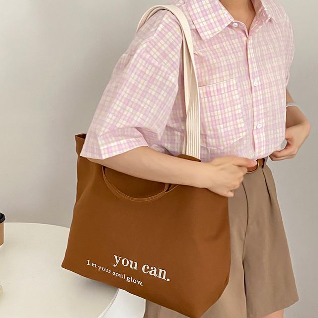 Geolte - Lettering Tote Bag