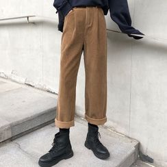 Dute - Corduroy Wide-Leg Pants Dute - Corduroy Wide-Leg Pants