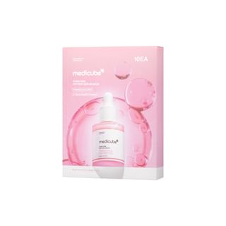 medicube - PDRN Pink Peptide Serum Mask Set 10 Sheets