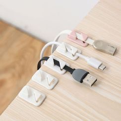 Micy - Set of 12: Adhesive Cable Organizer