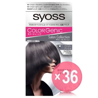 syoss - Colorgenic Milky Hair Color PA02 Pearly Ash (x36) (Bulk Box)