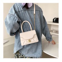 Nautilus Bags - 手提純色鏈條斜挎包 Nautilus Bags - 手提純色鏈條斜挎包