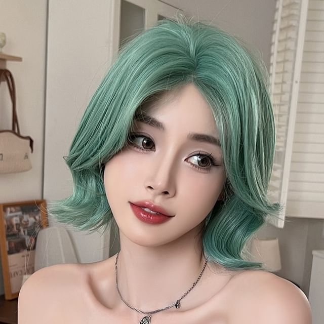 SEVENQ-Short Full Wig - Wavy