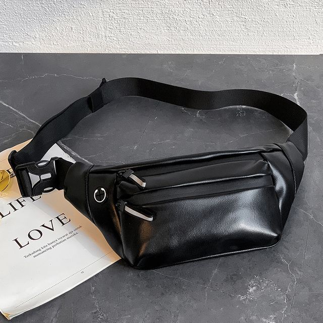 BagBuzz-Faux Leather Belt Bag