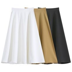 HANJA - Midi A-Line Skirt