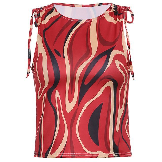 Cincine-Printed Tank Top