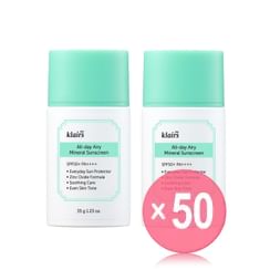 Dear, Klairs - All-day Airy Mineral Sunscreen Set (x50) (Bulk Box)