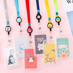 Fun House - Cartoon Print Card Holder Fun House - Cartoon Print Card Holder
