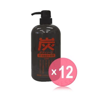JUN COSMETIC - Charcoal Body Soap (x12) (Bulk Box)