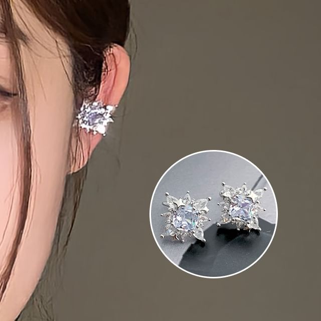 Jael-Rhinestone Ear Cuff