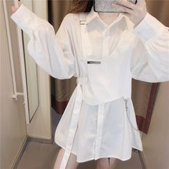 Antoinine - Buckled Shirtdress Antoinine - Buckled Shirtdress