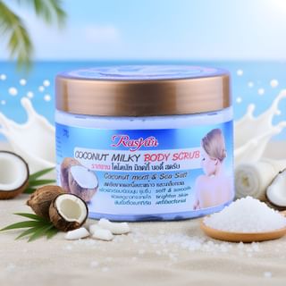 Rasyan - Coconut Milky Body Scrub Coconut Meat & Sea Salt