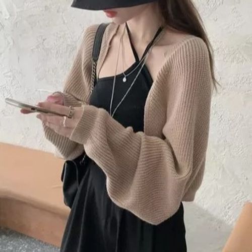 Open Front Bolero Cardigan