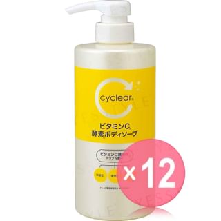 KUMANO COSME - Cyclear Vitamin C Enzyme Body Soap (x12) (Bulk Box)