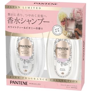 PANTENE Japan - Miracles Fine Fragrance White Tea & Peony Shampoo & Treatment Set
