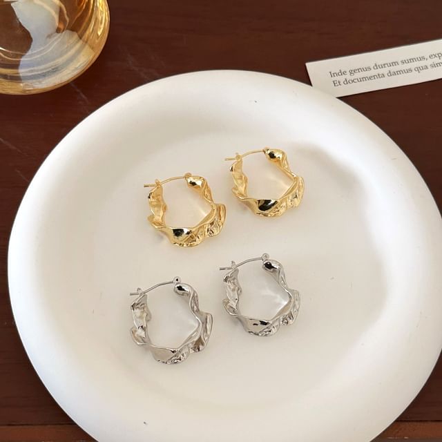 Seirios-Irregular Hoop Earring