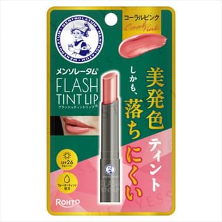 Rohto Mentholatum - Flash Tint Lip SPF 26 PA+++ Coral Pink