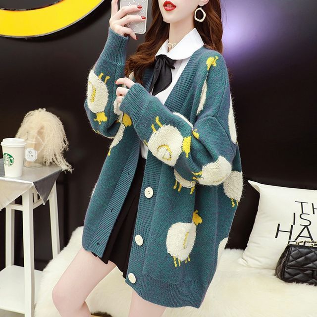 sheep cardigan aliexpress