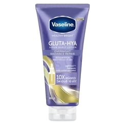 Vaseline - Healthy Bright Gluta-Hya Serum Burst Lotion Overnight Radiance Repair 300ml