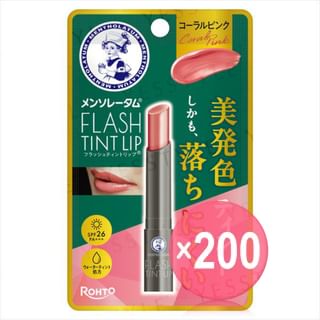 Rohto Mentholatum - Flash Tint Lip SPF 26 PA+++ Coral Pink (x200) (Bulk Box)