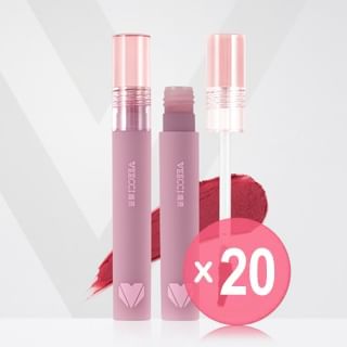 VEECCI - Silky Matte Lip Glaze - 7 Colors (x20) (Bulk Box)