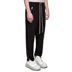 MIJIKO - Plain Zip-Side Sweatpants