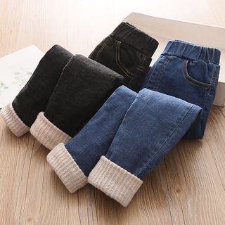 boys fleece lined jeans