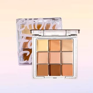 xixi - 9 Colors Concealer Palette - Brown
