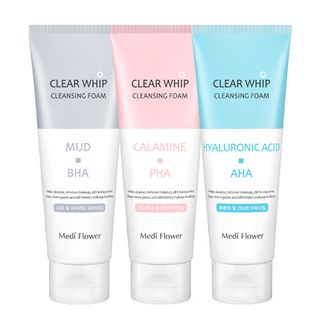 MediFlower - Clear Whip Cleansing Foam - 3 Types