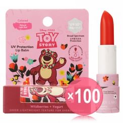everyBody Labo - Disney Lotso UV Protection Colored Lip Balm SPF 50+ PA++++ (x100) (Bulk Box)