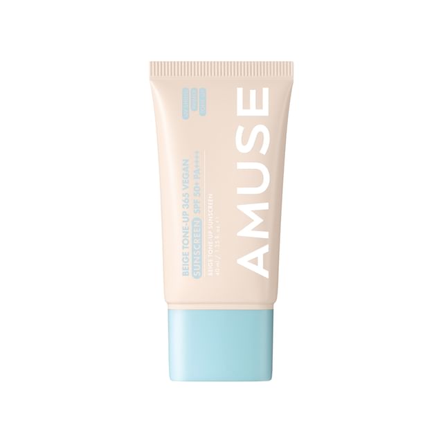 AMUSE BEIGE TONE-UP 365 VEGAN SUNSCREEN SPF 50+ PA++++