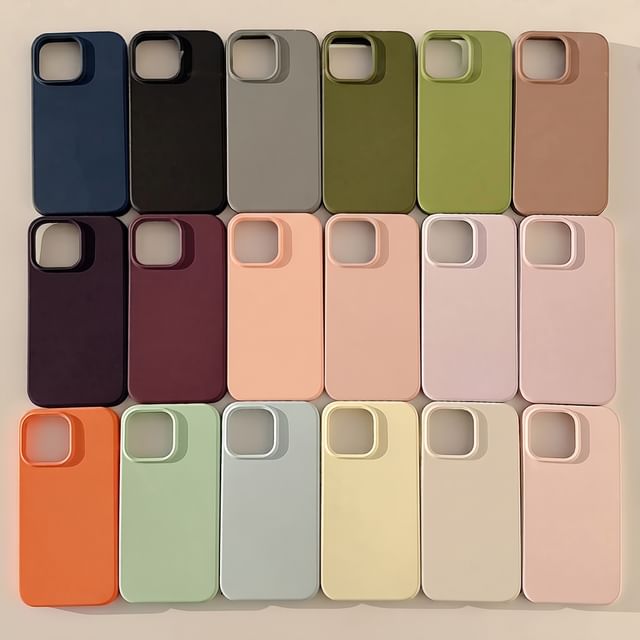 fairliea-Plain Phone Case - iPhone 15 Pro Max 15 Pro 15 Plus 15 14 Pro Max 14 Pro 14 Plus 14