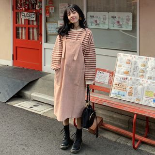 loose fit jumper dress