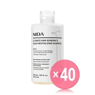 NIDA - Ultimate Hair-Bonding & Scalp-Revitalizing Shampoo (x40) (Bulk Box)