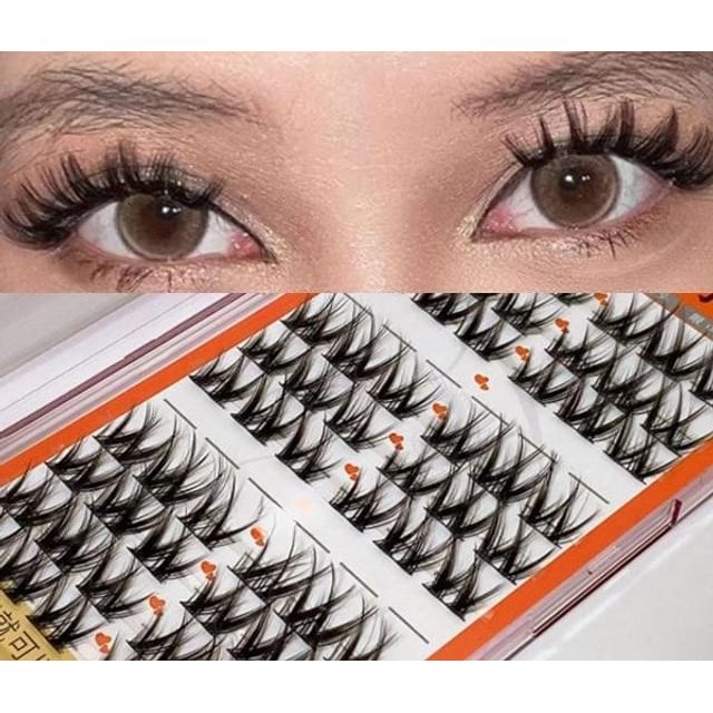Bonnie Wisp-Volume Individual Cluster False Eyelashes