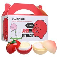 TONYMOLY - Red Apple & Peach Hand Cream Set