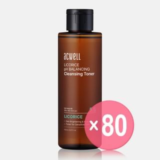 acwell - Licorice pH Balancing Cleansing Toner (x80) (Bulk Box)