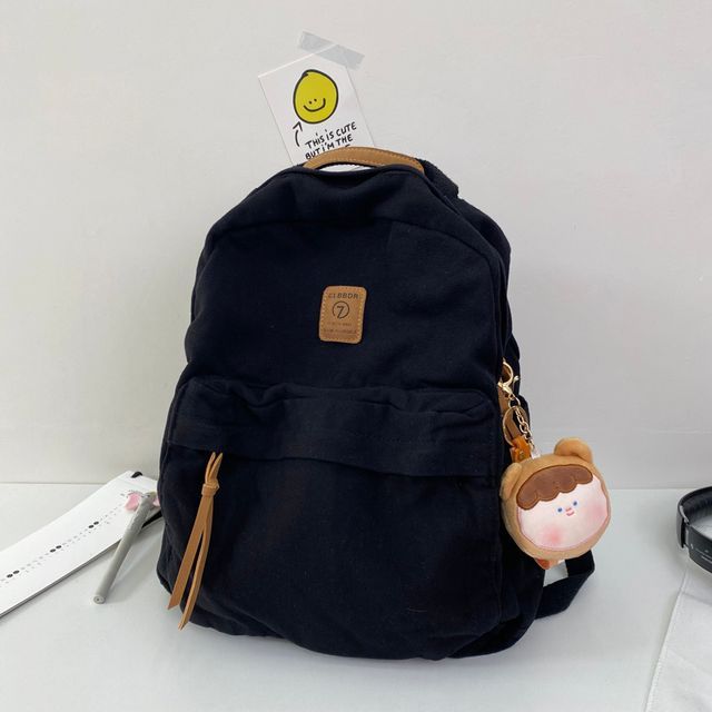Evanki - Canvas Backpack / Bag Charm / Set