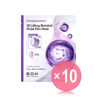 BIOHEAL BOH - Probioderm 3D Lifting Biotoksil PLGA Film Mask (x10) (Bulk Box)