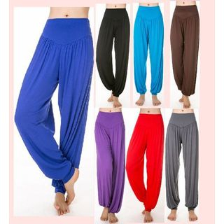 AUM - Plain Yoga Harem Pants | YesStyle