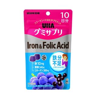 UHA - Iron & Folic Acid Gummy Supplement