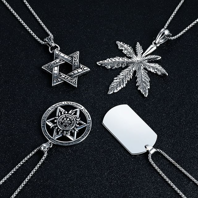 Karina Moon-Pendant Alloy Necklace Various Designs