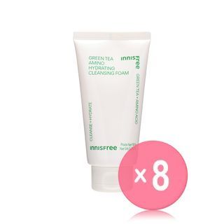 innisfree - Green Tea Amino Hydrating Cleansing Foam (x8) (Bulk Box)