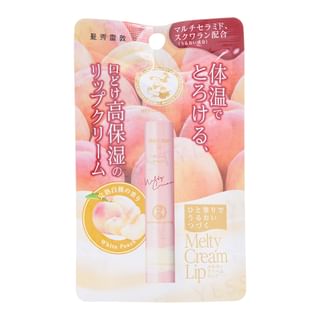 Rohto Mentholatum - Melty Cream Lip Balm White Peach