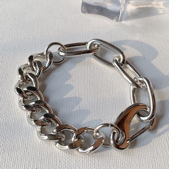BABLIBU-Chunky Chain Alloy Bracelet