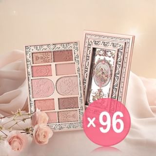 CHEERFLOR - Brilliant Secret Series 10-Color Frame Eyeshadow Palette - 3 Types (x96) (Bulk Box)
