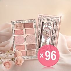 CHEERFLOR - Brilliant Secret Series 10-Color Frame Eyeshadow Palette - 3 Types (x96) (Bulk Box)