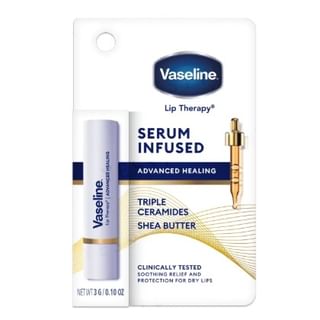 Vaseline - Lip Therapy Serum Infused Advanced Healing Triple Ceramides & Shea Butter Lip Balm